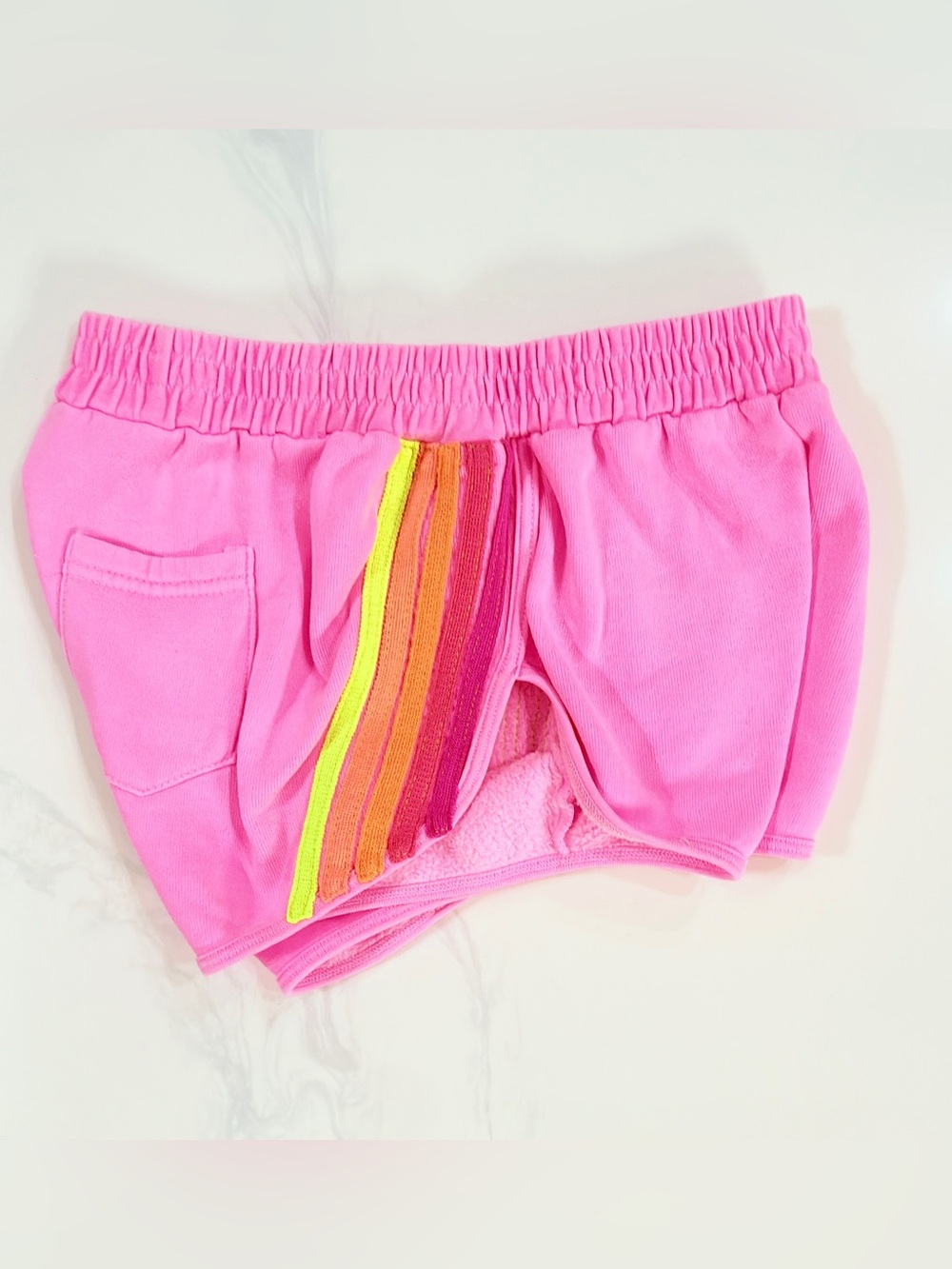 Aviator Nation × Revolve 5
Stripe Jogger Short in Neon Pink - Picture 3 of 5